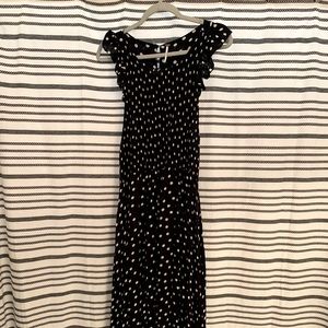 Free People Chambray Butterflies Midi Dress